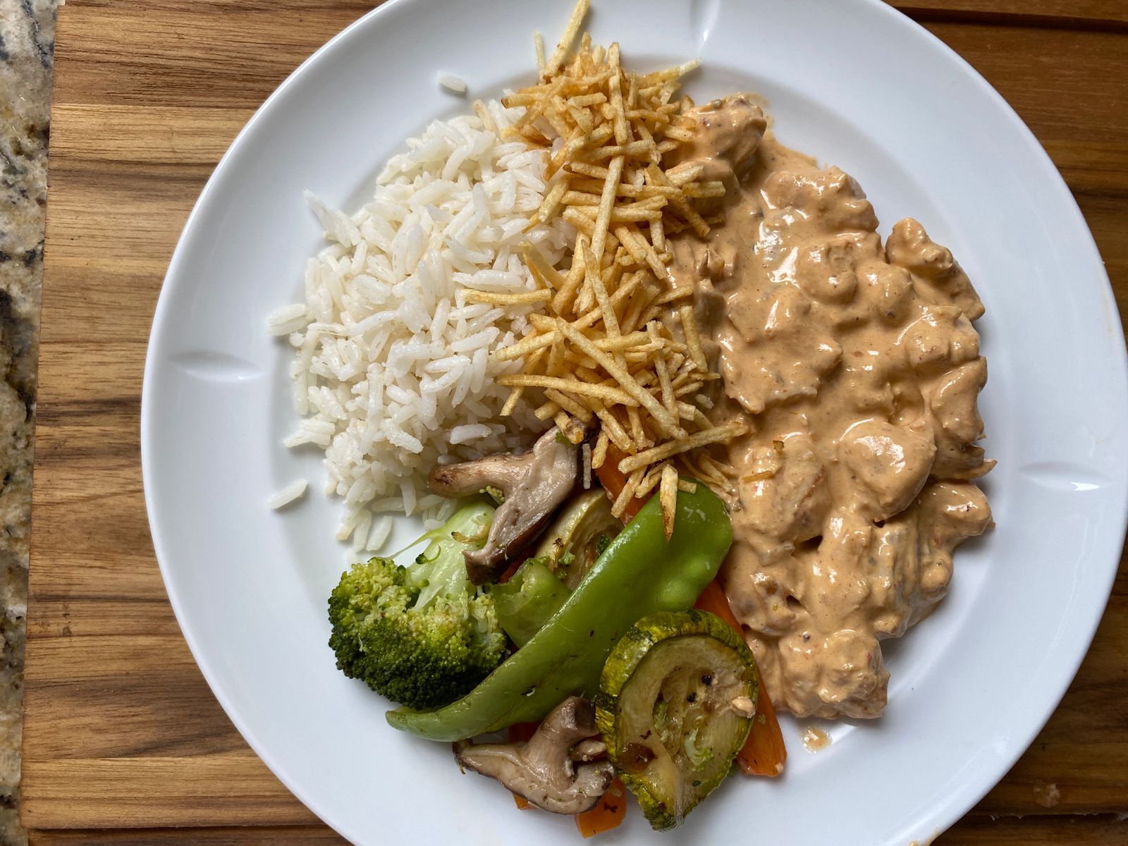 Estrogonofe de Frango